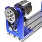 Przystawka obrotowa do plotera co2 zbliżenie na silnik