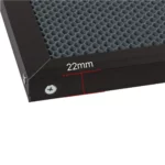 Zbliżenie na stół roboczy plaster miodu