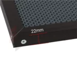 Detal plastra miodu i wysokość stołu