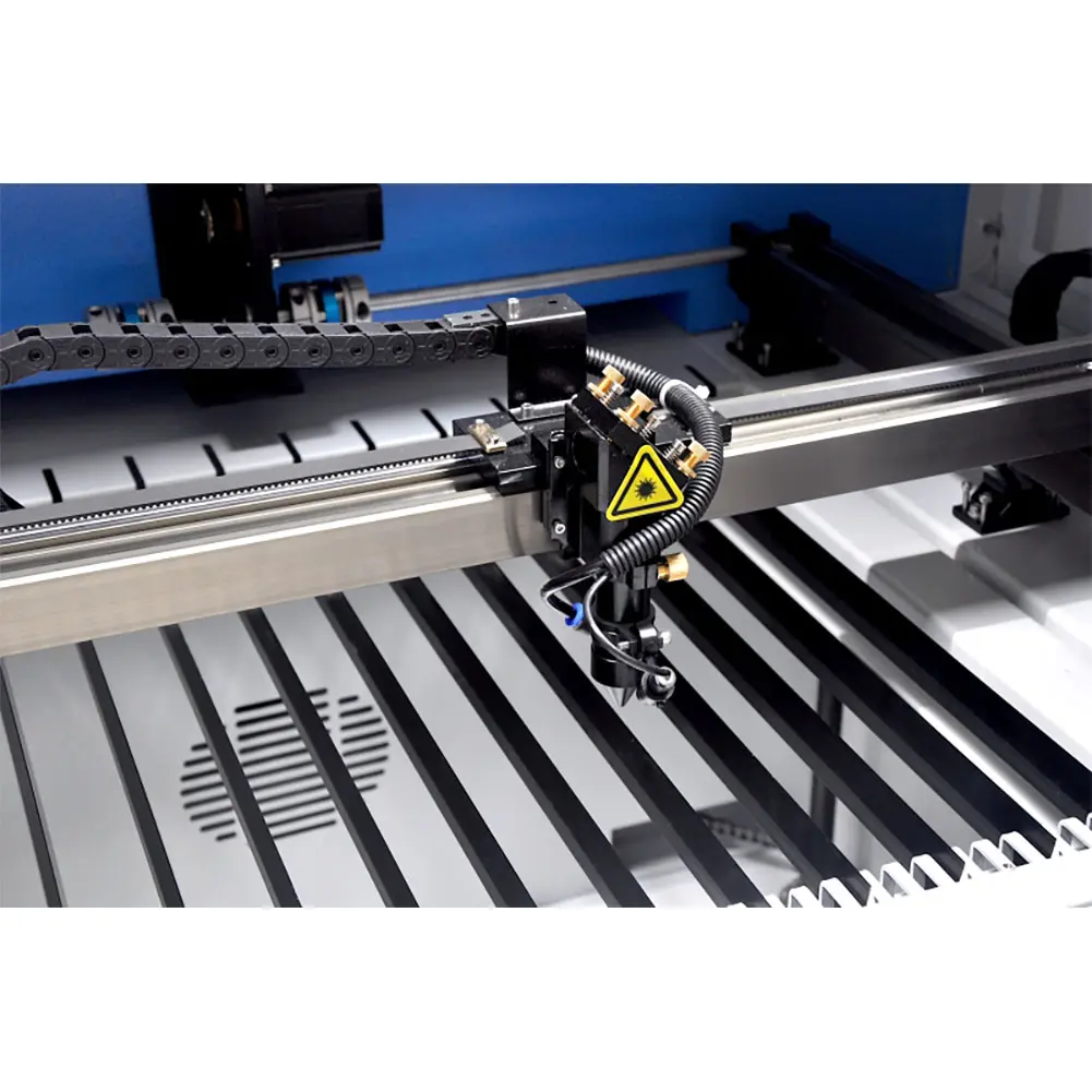 Głowica plotera co2 6040 i stół nożowy