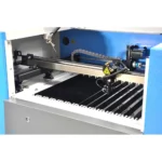 Głowica, stół nozowy i prowadnica plotera laserowego co2 6040