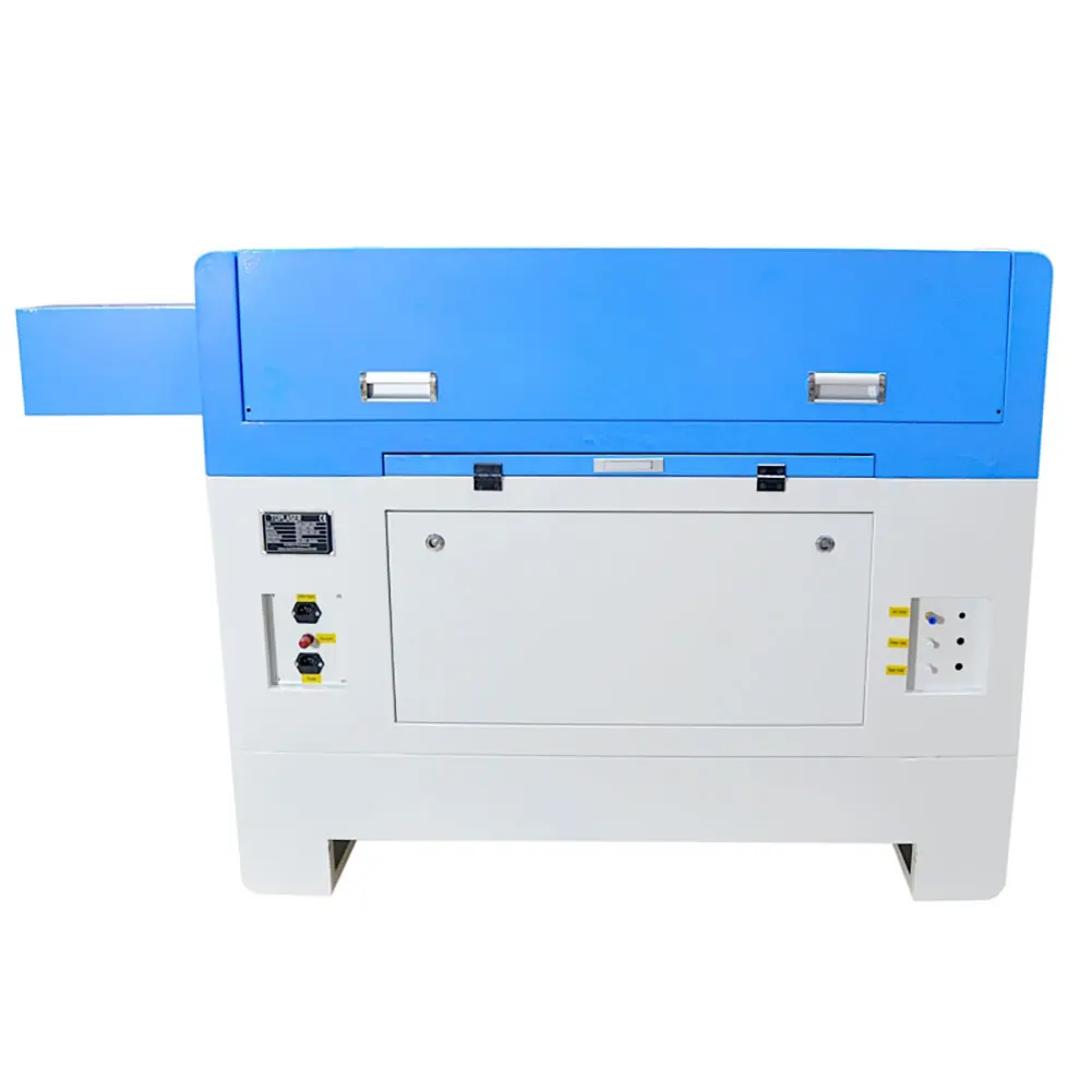 Ploter co2 6040 toplaser widok z tyłu