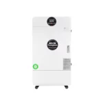 Widok frontu pochłaniacza oparów S302 do laserów CO2 z panelem sterowania.