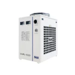 Chłodnica CWFL-1000 – profesjonalny chiller do laserów fibrowych, widok z przodu pod kątem