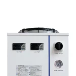 Panel sterowania chłodnicy CWFL-1000 do laserów światłowodowych – wskaźniki i kontrolery temperatury