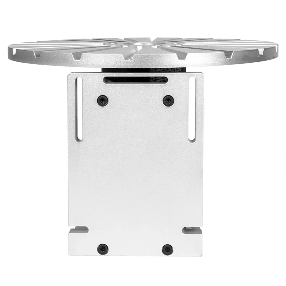 Platforma obrotowa do znakowarki fiber widziana od tyłu