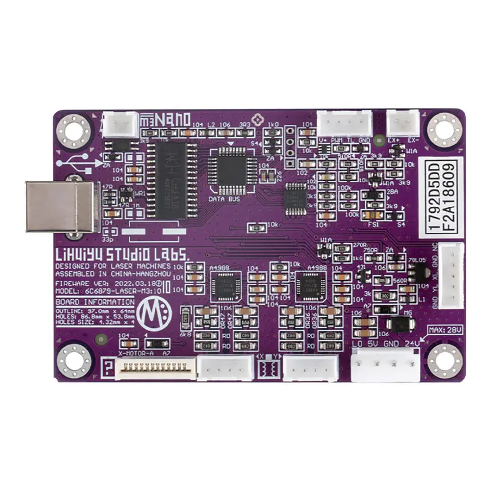 Sterownik do lasera CO2 płyta główna M3