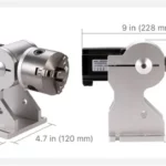 Dokładne wymiary do przystawki obrotowej FIber