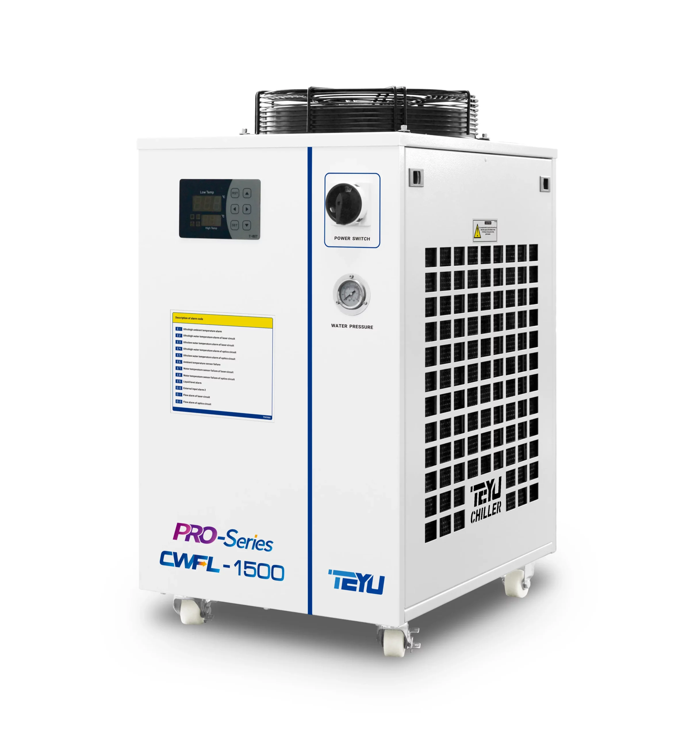 Chłodnica wody TEYU CWFL-1500 do wycinarki fiber