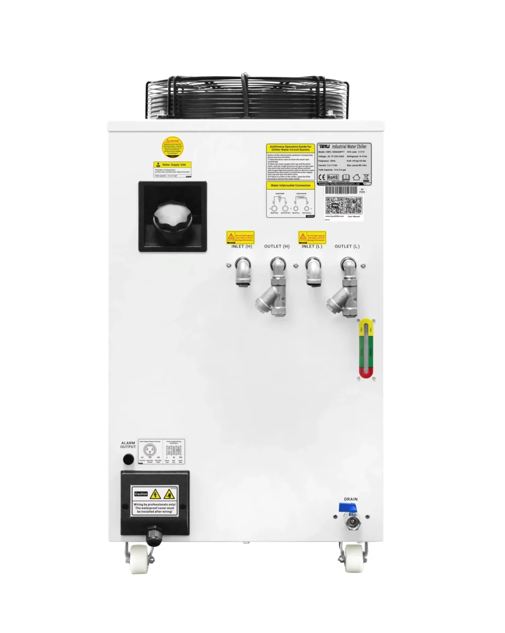 chiller wody do wycinarek Fiber