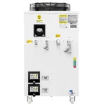 Chiller TEYU CWFL-3000 do wycinarki światłowodowej widok z tyłu