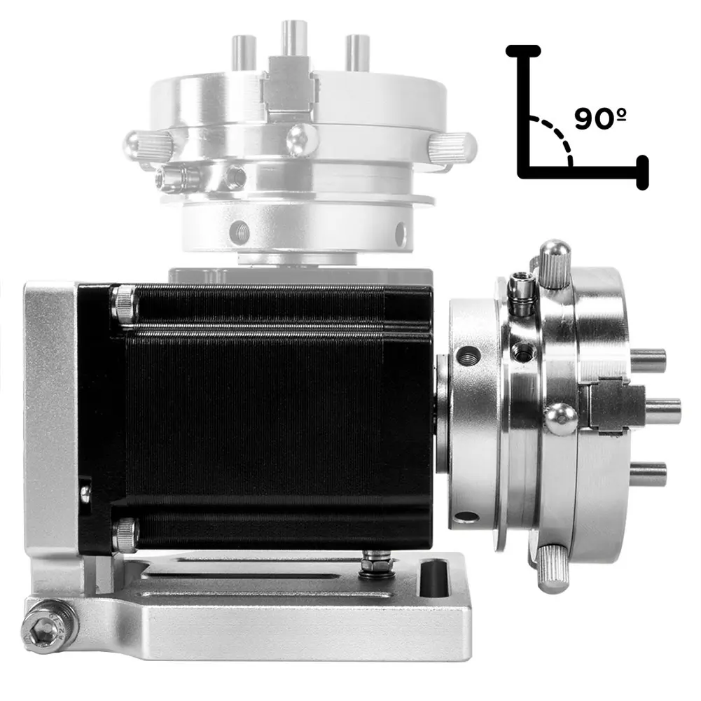 Oś obrotowa do maszyny do grawerowania bizuterii