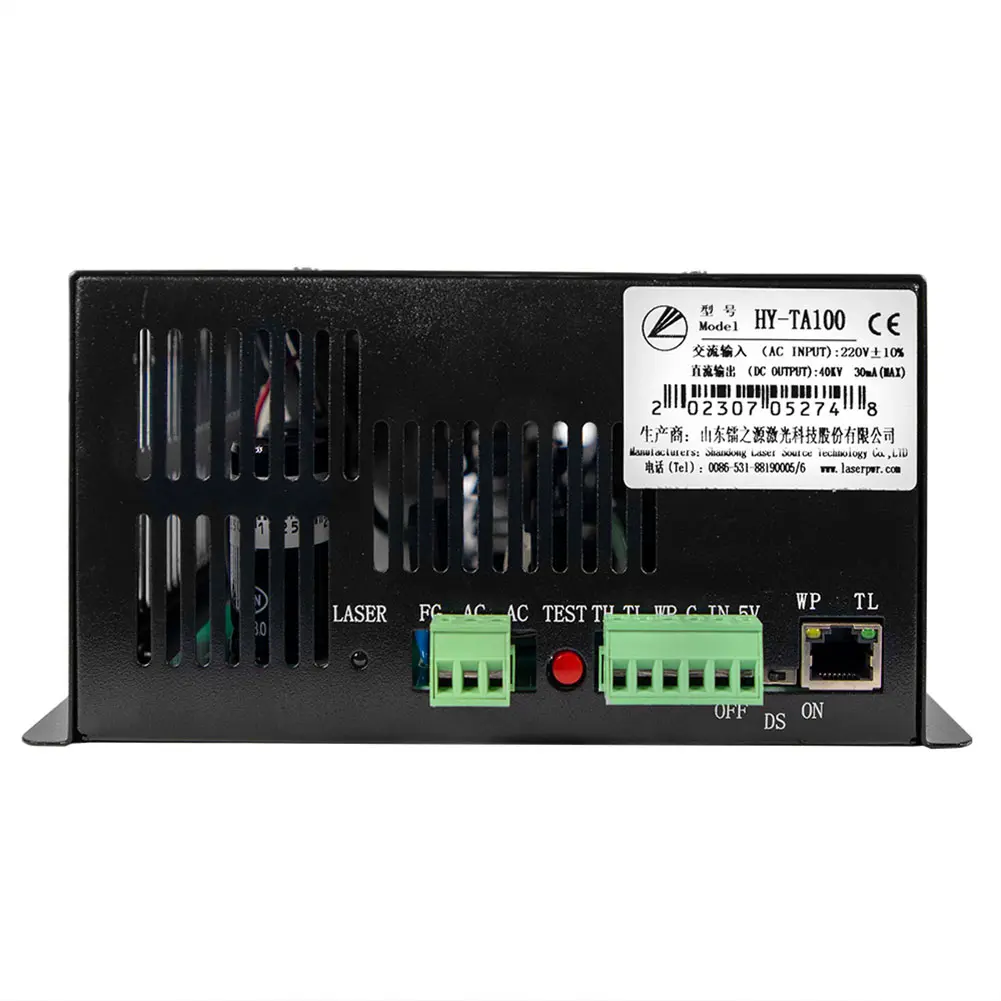 Zasilacz do tuby plotera laserowego