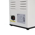 Panel tylny pochłaniacza dymu z wyłącznikiem i gniazdem zasilania