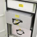 System filtrów pochłaniacza dymu Pure-Air do plotera CO2 – widok wewnętrzny