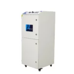 Pochłaniacz oparów PA-1000FS-IQ – widok z przodu z ekranem sterującym