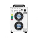 Chiller do plotera co2 widok z tyłu na wentylatory