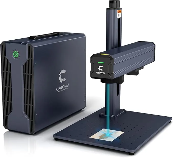 Tania znakowarka FIber do metali 50W