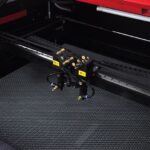 Podwójne głowice z plotera co2