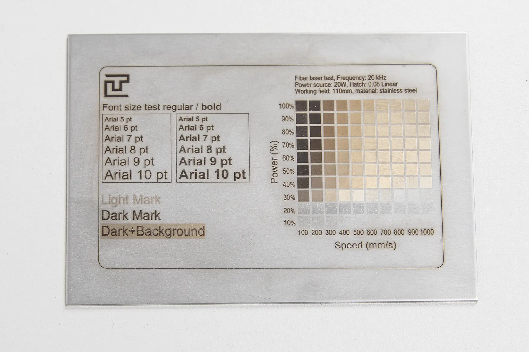 jak znakuje sie stal nierdzewna laserem fiber?
