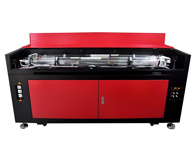 ploter laserowcy co2 1410 widok na tube laserową