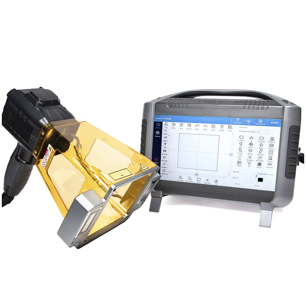 Znakowarka przenośna do metali z elektromagnesem