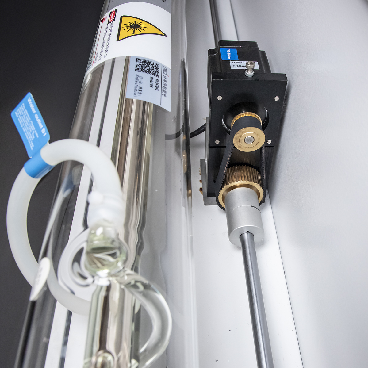 tuba laserowa i silnik plotera laserowego co2 Jowuey