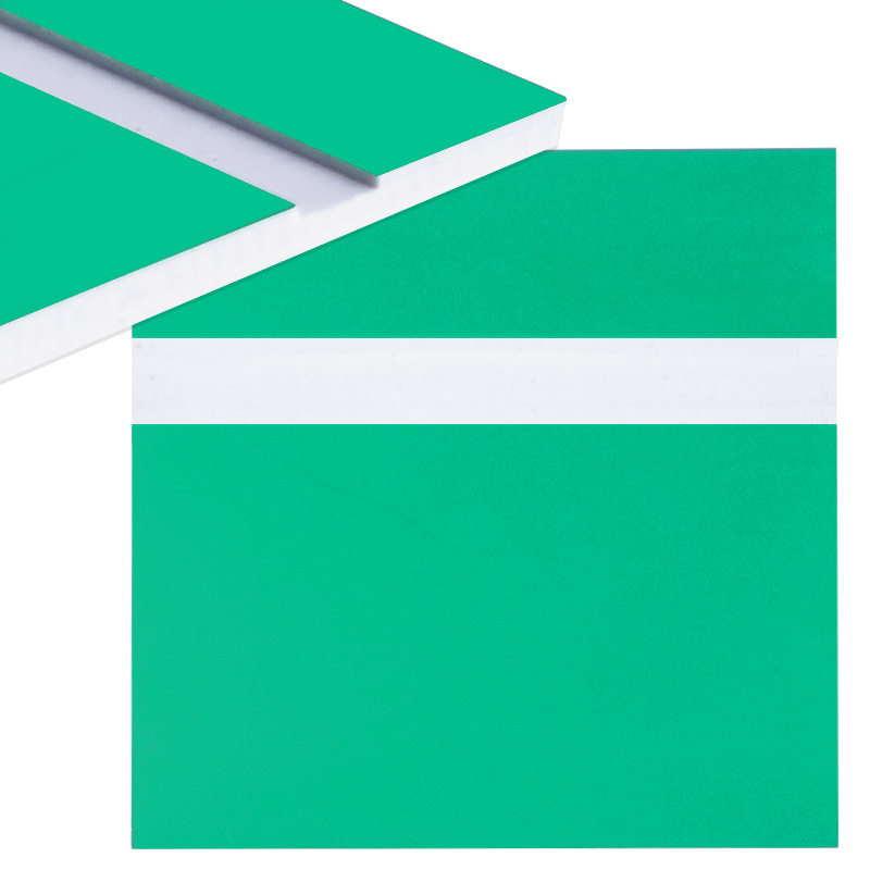 Laminat grawerski zielno biały w formacie 30x20cm