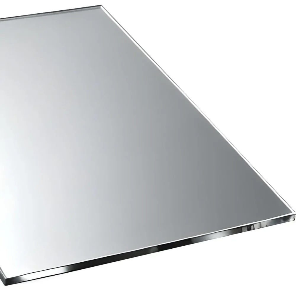 Plexi lustrzana srebrna w formatkach