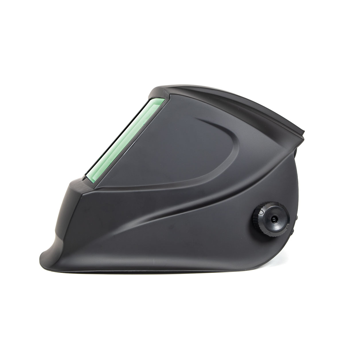 Przyłbica ochronna do spawania laserowego widok z boku