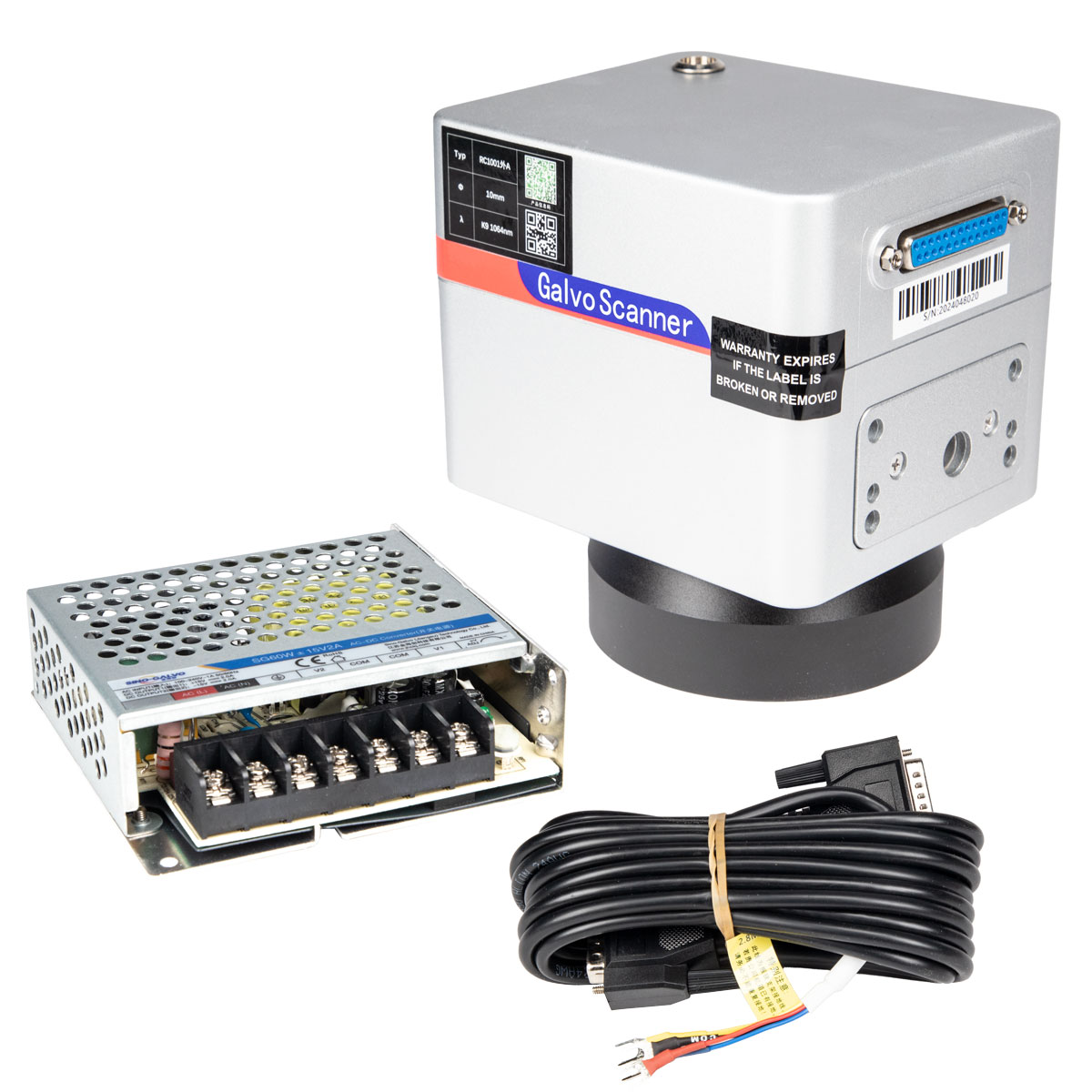 Głowica laserowa Galvo i części z zestawu