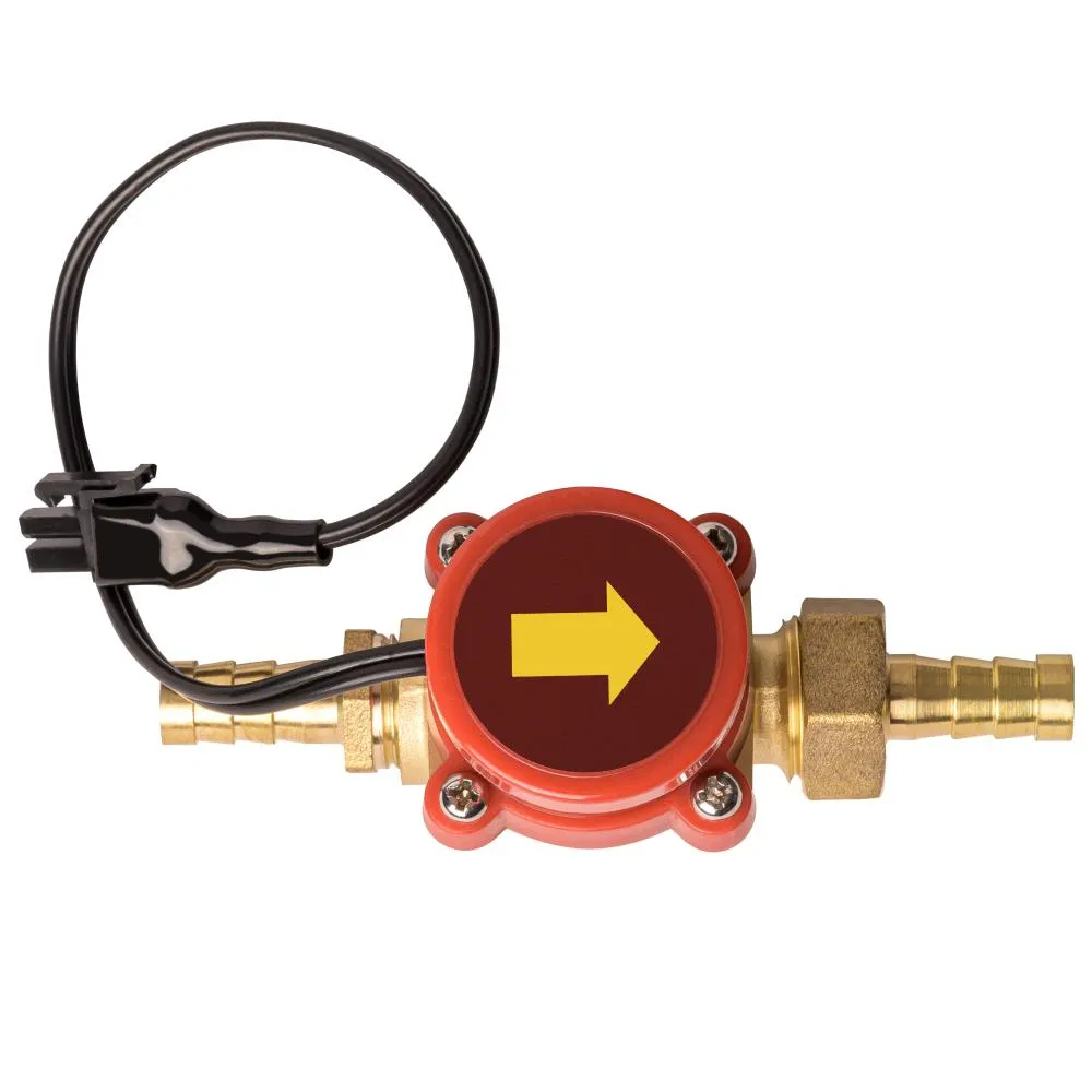 czujnik przepływu wody z króćcami 8 mm