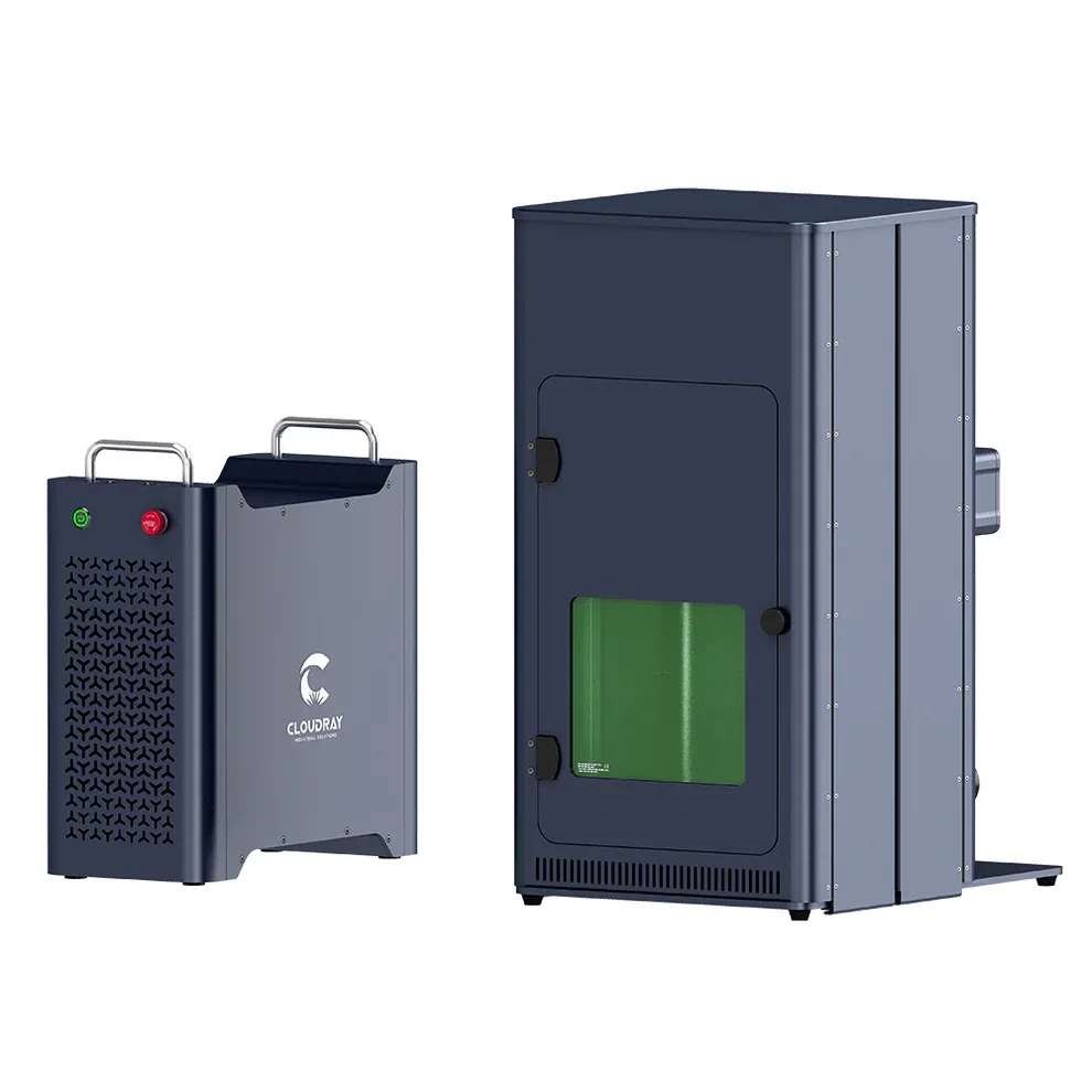 Osłona znakowarki fiber z oświetleniem LED