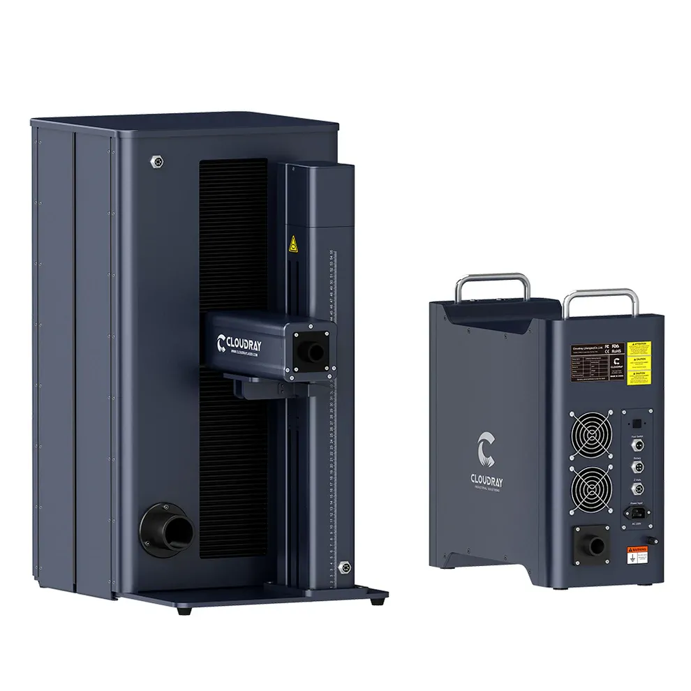 obudowa maszyny laserowej z oświetleniem LED