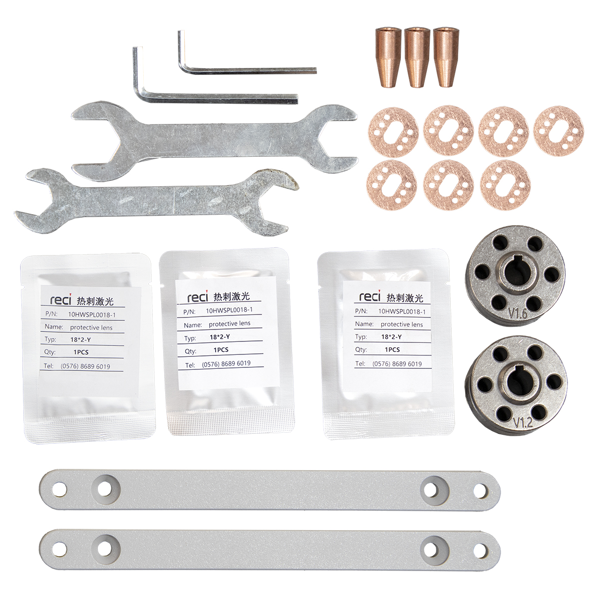 akcesoria w zestawie do spawarki laserowej jowuey