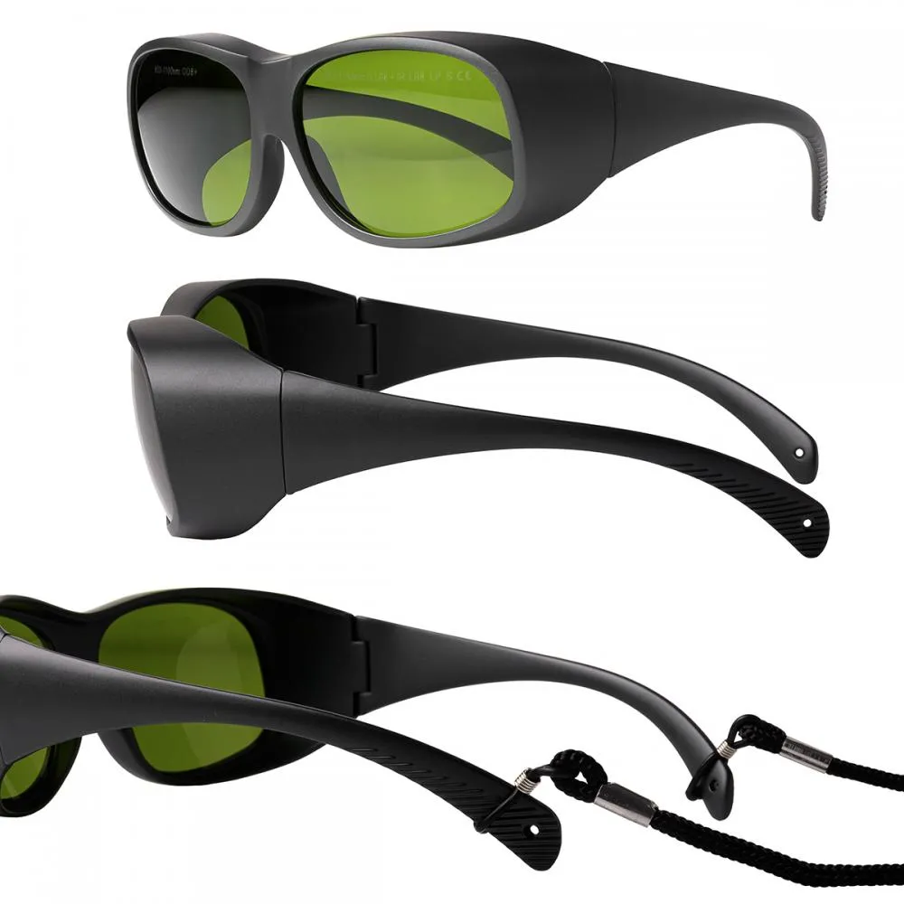 okulary ochronne do znakowarek Fiber widok z różnych stron