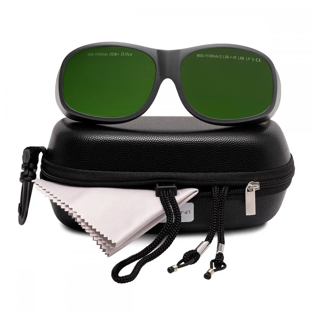 Okulary ochronne do lasera Fiber duże przyciemnienie