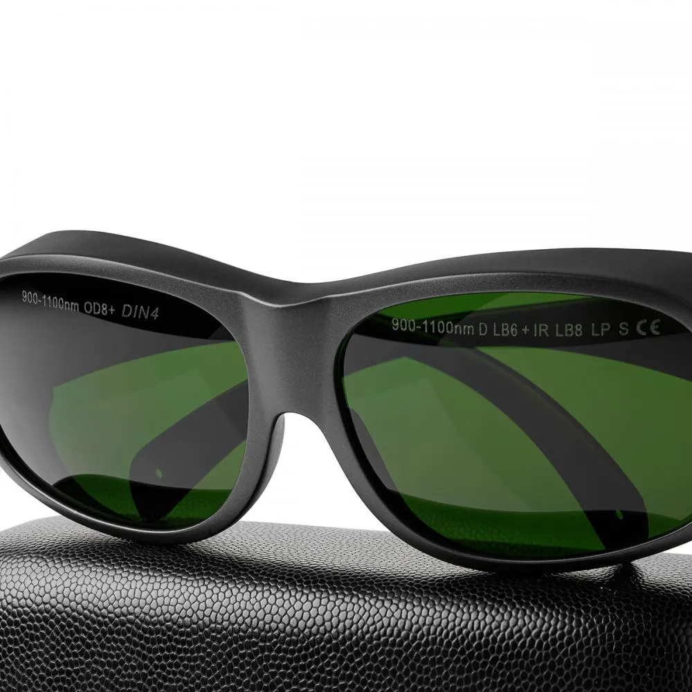 Okulary ochronne do lasera Fiber zbliżenie na certyfikaty EU