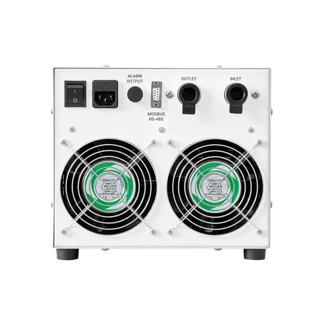 Chiller do znakowarki uv widok z tyłu