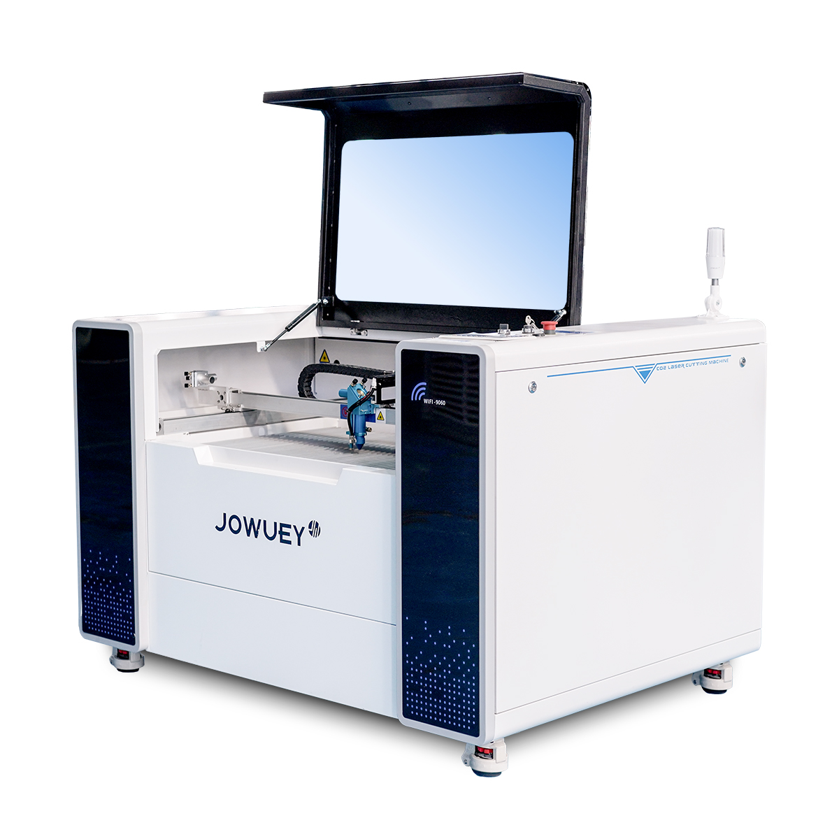 Ploter co2 9060 Jowuey z otwartą klapą