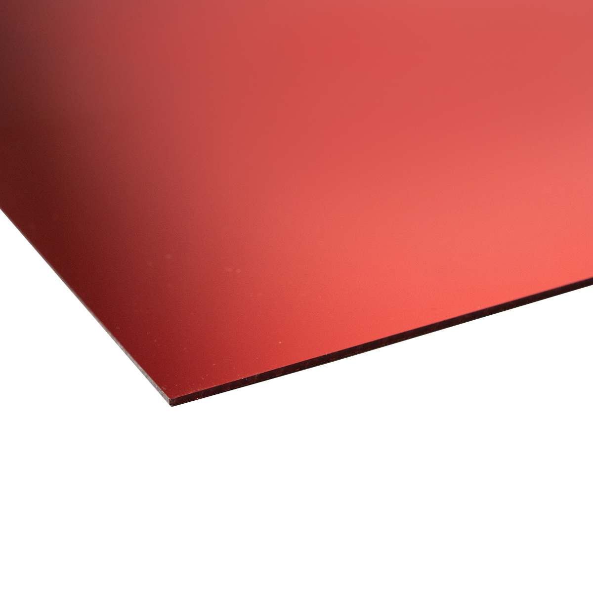 Czerwona lustrzana plexi 2 mm