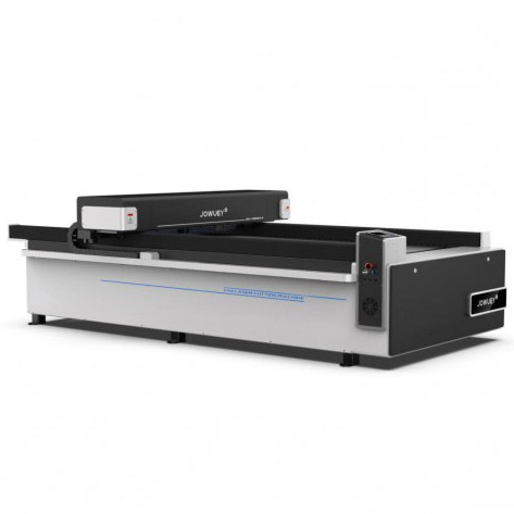 Duży ploter laserowy co2 Jouwey widok z boku